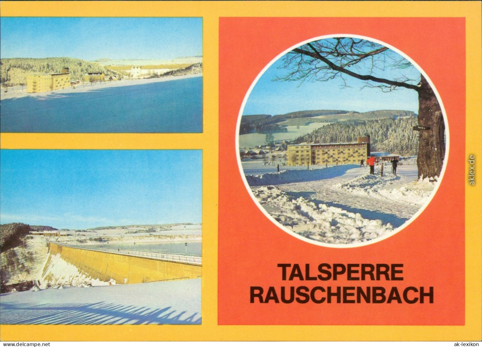 Neuhausen (Erzgebirge) Talsperre Rauschenbach Bild Heimat DDR  1984 - Neuhausen (Erzgeb.)