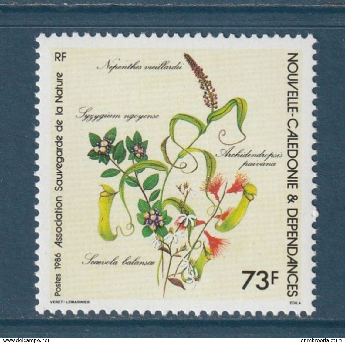 Nouvelle Calédonie - YT N° 527 ** - Neuf Sans Charnière - 1986 - Ungebraucht