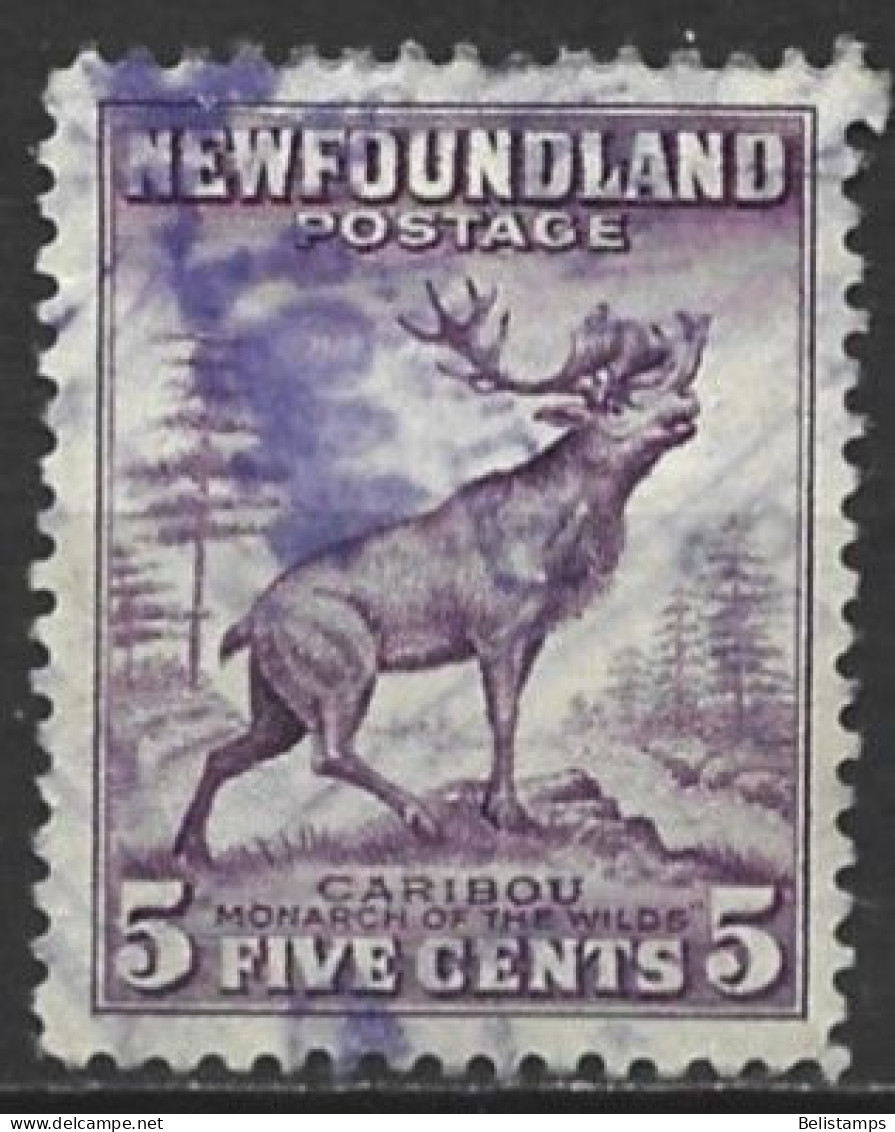 Newfoundland 1941. Scott #257 (U) Caribou - 1908-1947