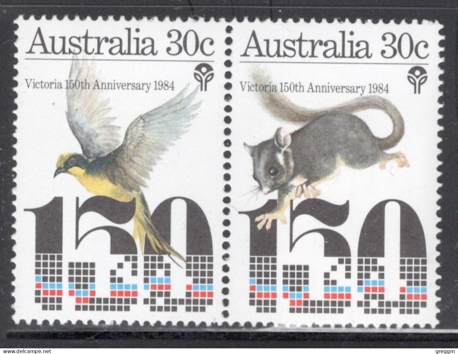 Australia 1984 Set Of Stamps To Celebrate The 150th Anniversary Of Victoria  In Unmounted Mint - Neufs