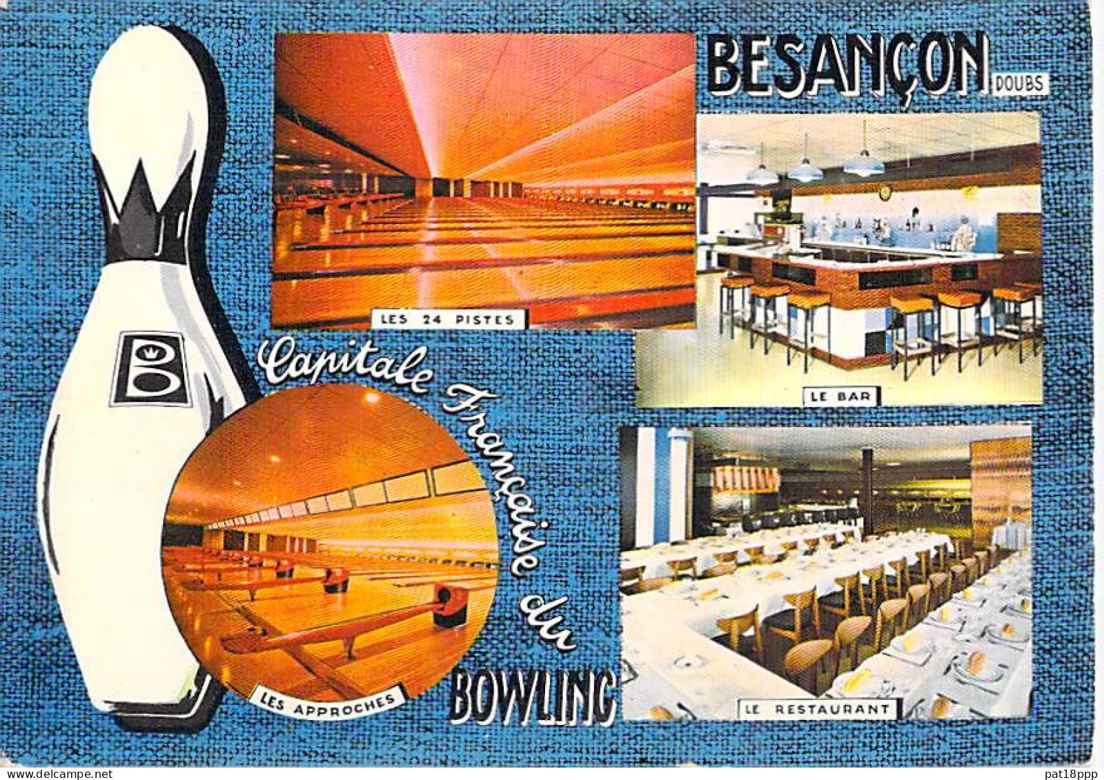 SPORT - JEUX DE BOULES - Lot De 4 CPSM Grand Format ( Bowling - Boule De Fort - Pétanque ) - 5 - 99 Postcards