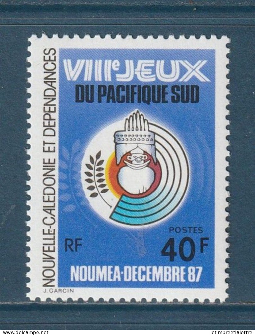 Nouvelle Calédonie - YT N° 540 ** - Neuf Sans Charnière - 1987 - Nuovi