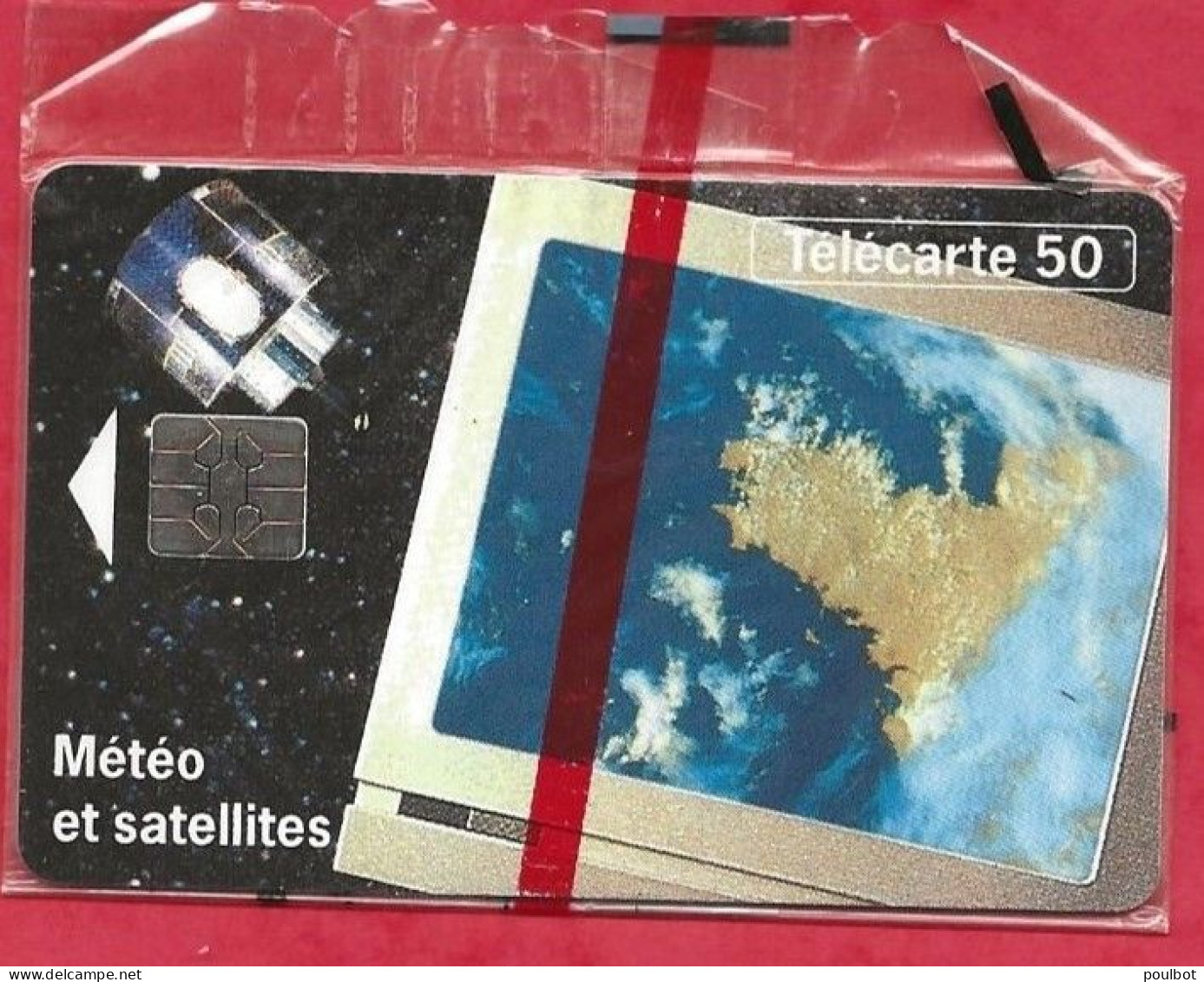 Télécarte NSB F495 Météo Satelites - 1994