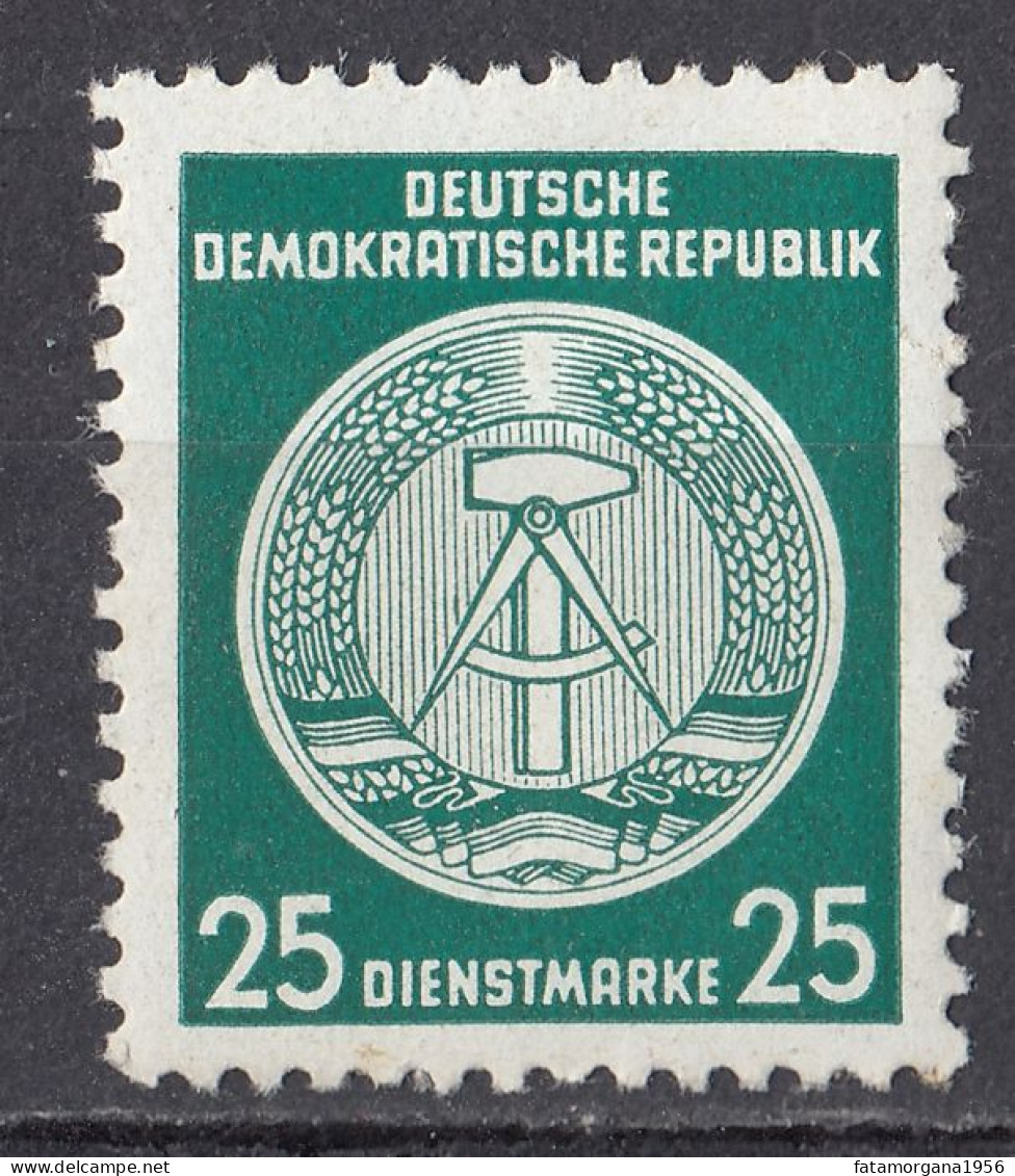 GERMANIA DDR - 1955 - Yvert Servizio 23, Nuovo MH. - Ungebraucht