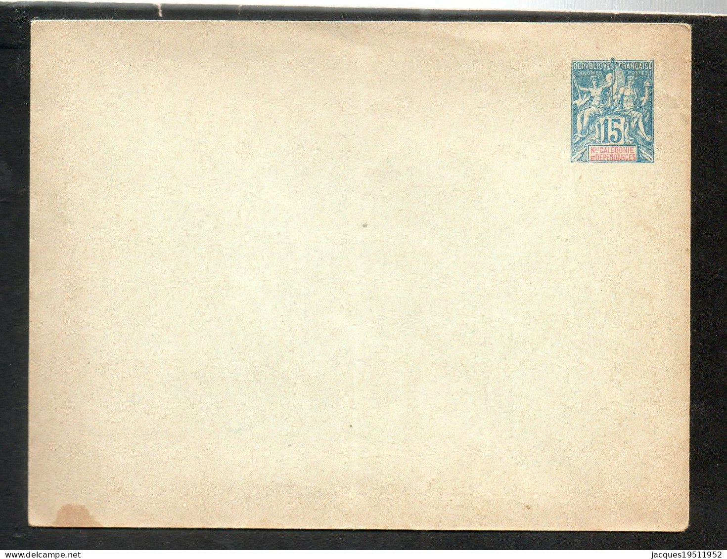 CM 5 - Entier -Enveloppe - Nouvelle Calédonie - 15c Bleu - Covers & Documents