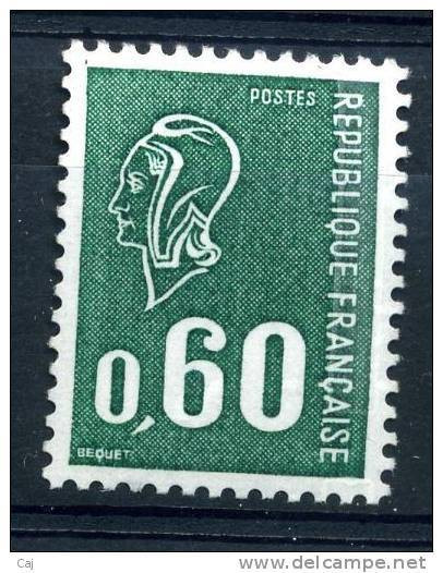 France  :  Yv  1815a  **        Gomme Tropicale - 1971-1976 Marianne Of Béquet