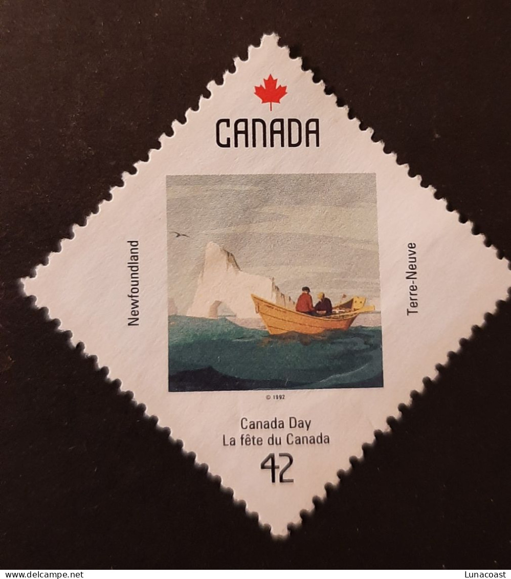 Canada 1992  Mint No Gum  Sc1431   42c, Canada Day, Newfoundland - Oblitérés