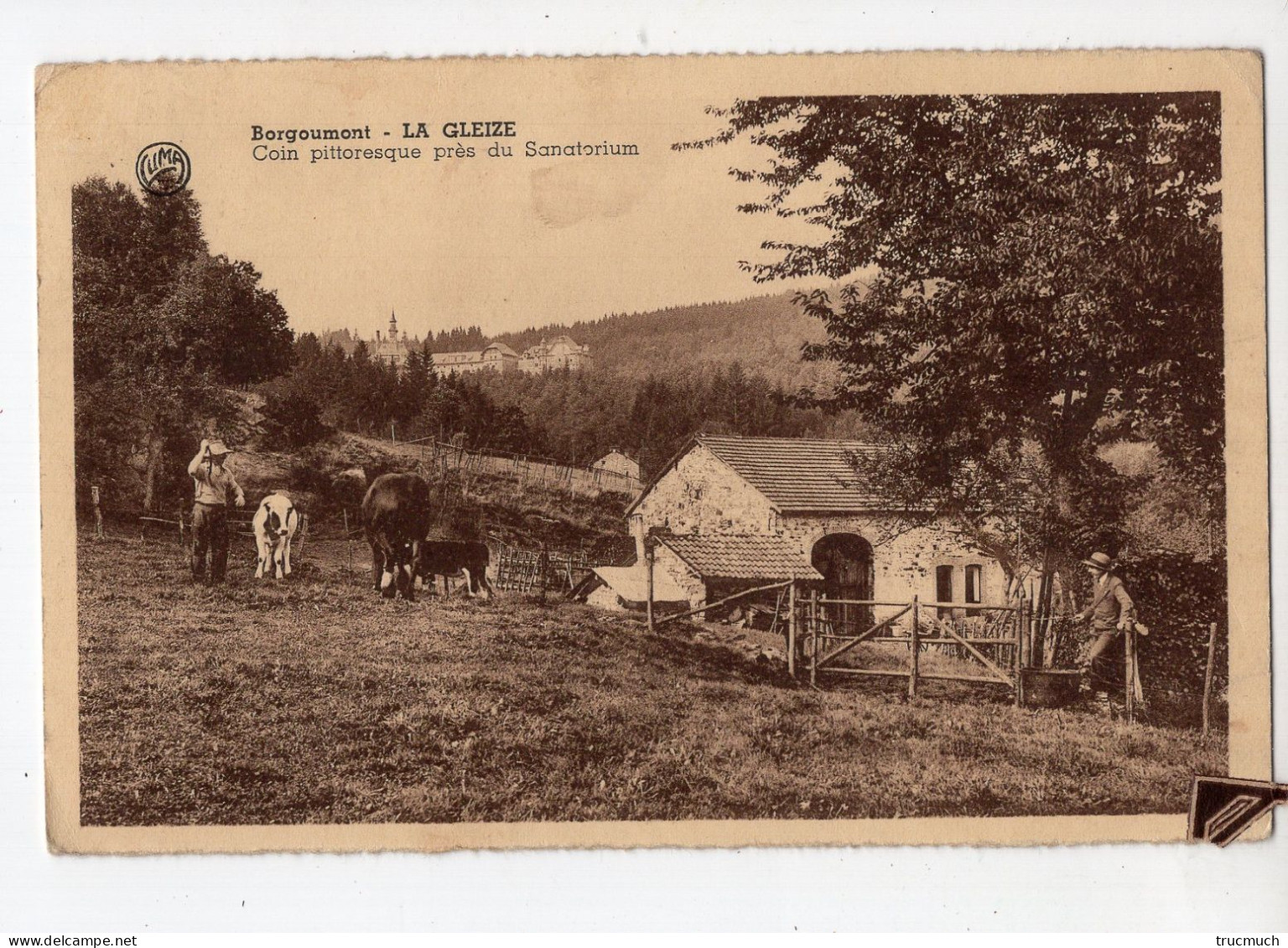 3 - BORGOUMONT - LA GLEIZE - Coin Pittoresque Près Du Sanatorium - Stoumont