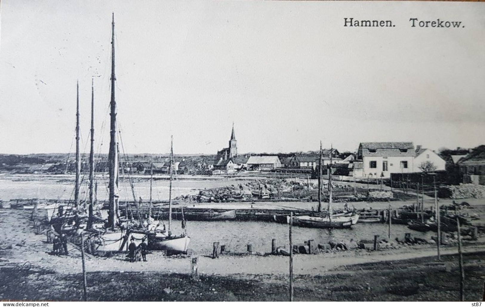 Sweden 1911 Hamnen Torekow - Schweden