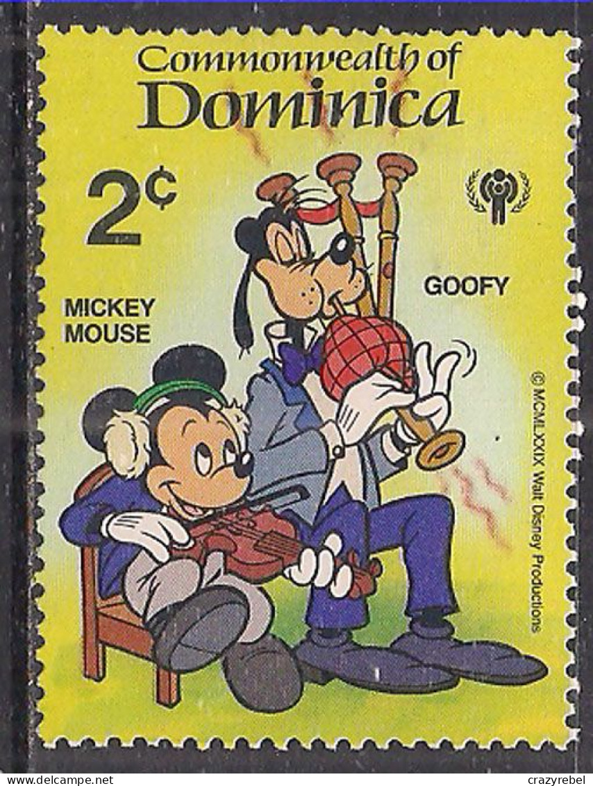 Dominica 1979 QE2 2c Disney SG 693 MNH ( B987 ) - Dominica (...-1978)