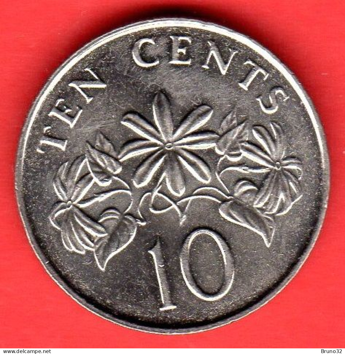 SINGAPORE - Singapura - 1993 - 10 Cents - QFDC/aUNC - Come Da Foto - Singapur