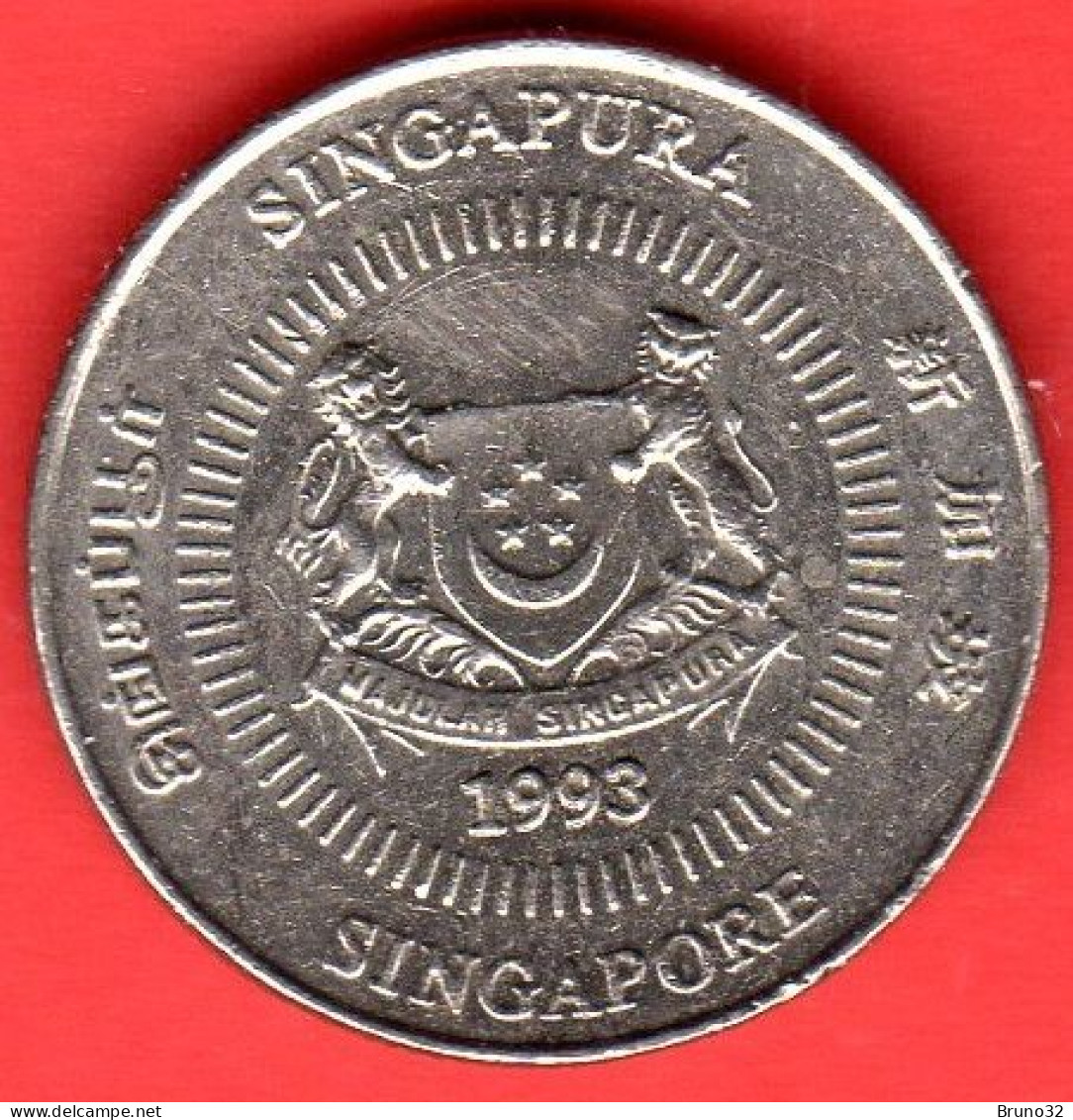 SINGAPORE - Singapura - 1993 - 10 Cents - QFDC/aUNC - Come Da Foto - Singapour