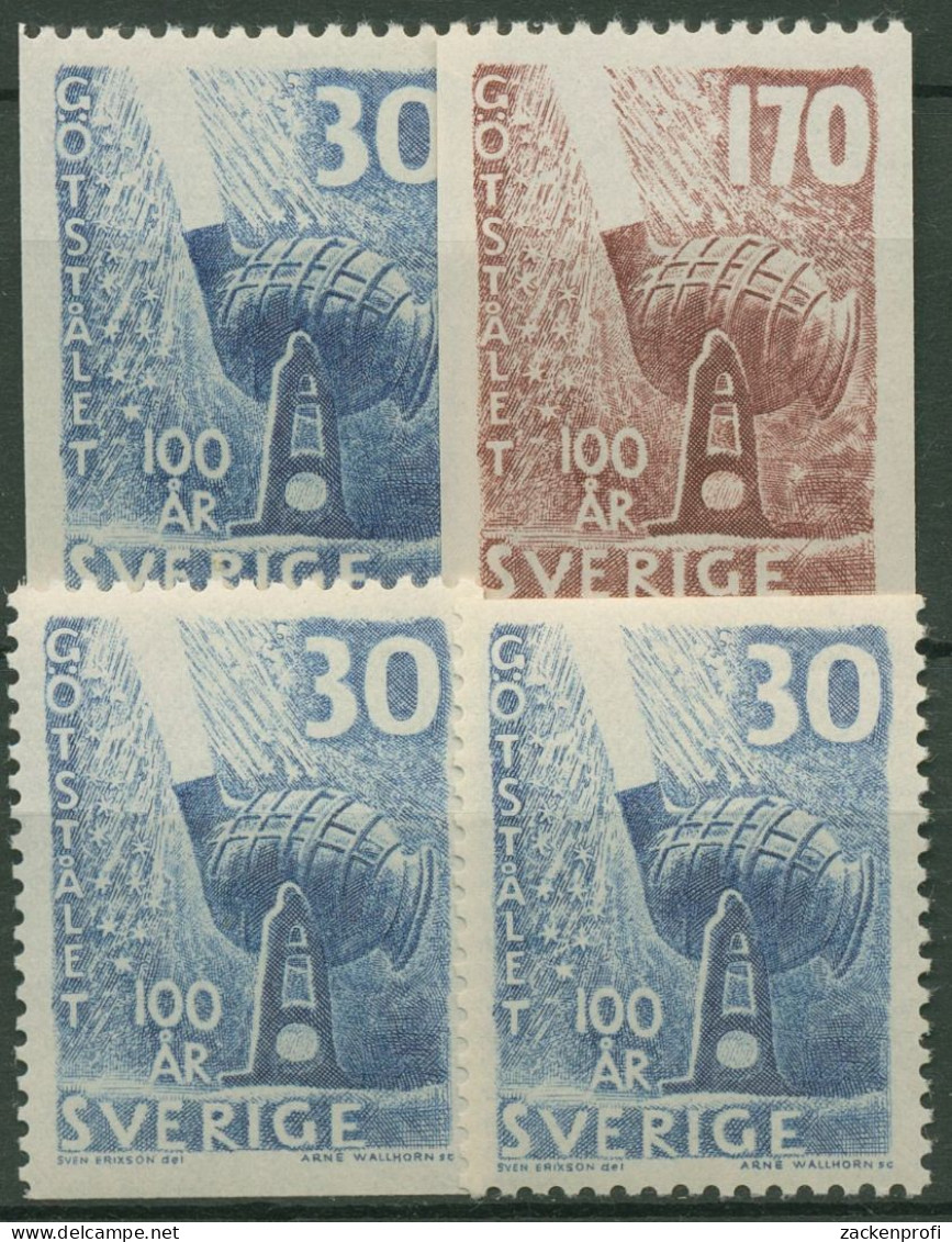 Schweden 1958 Bessemer-Stahl 441/42 Postfrisch - Unused Stamps