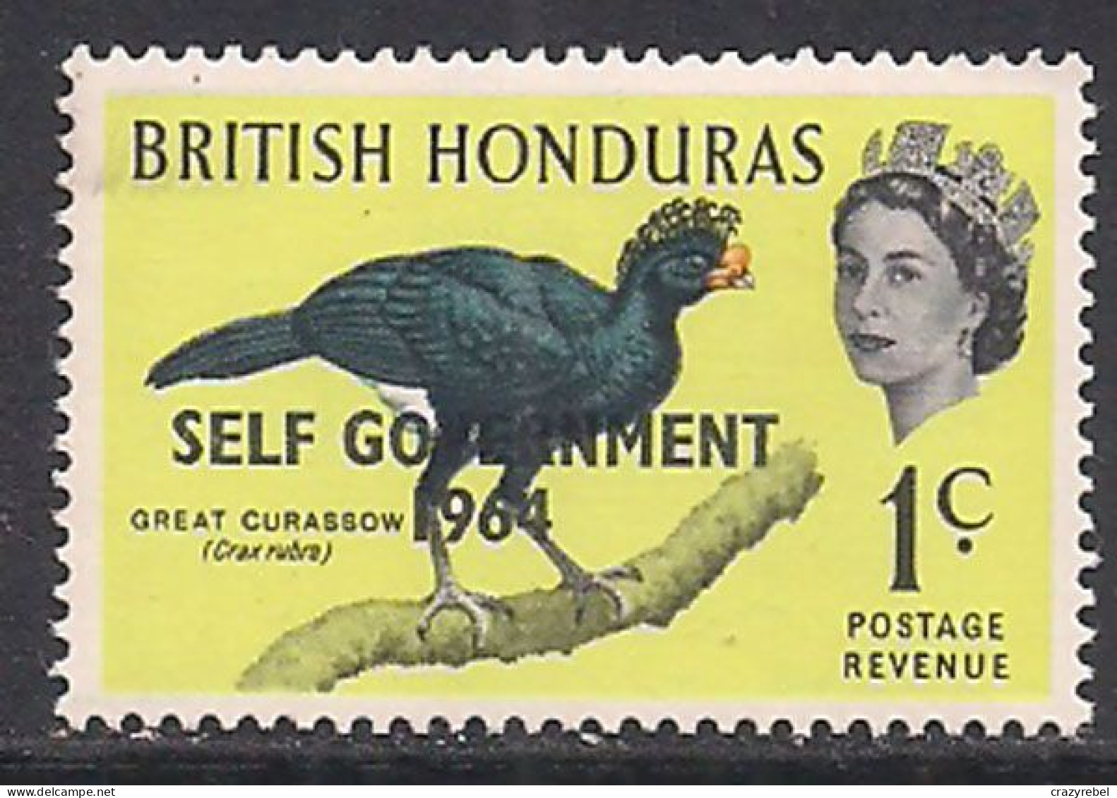 British Honduras 1964 QE2 1c Birds SG 217 MNH ( D881 ) - Honduras Británica (...-1970)
