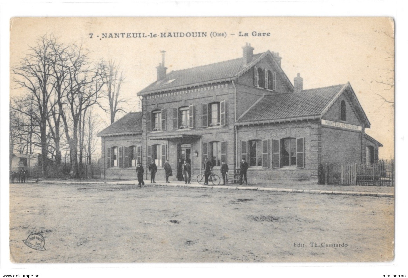 (36641-60) Nanteuil Le Haudouin - La Gare - Nanteuil-le-Haudouin