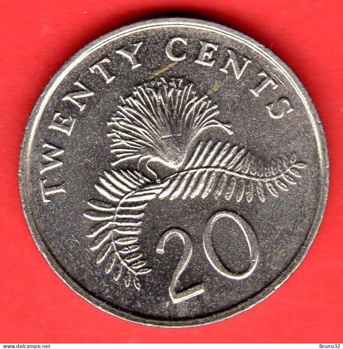 SINGAPORE - Singapura - 1990 - 20 Cents - QFDC/aUNC - Come Da Foto - Singapore