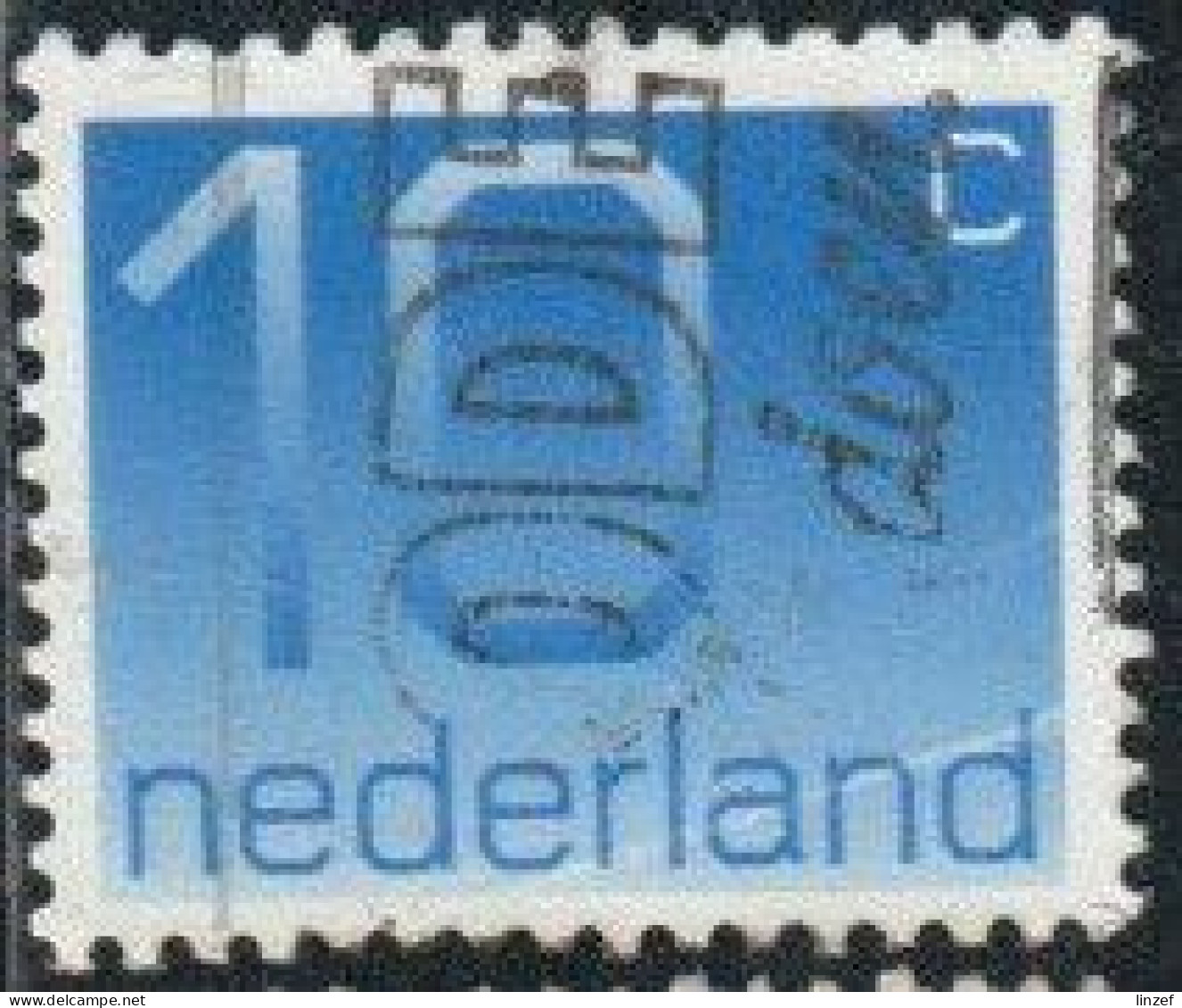 Pays-Bas 1976 Yv. N°1042 - 10c Bleu Outremer -  Oblitéré - Usati