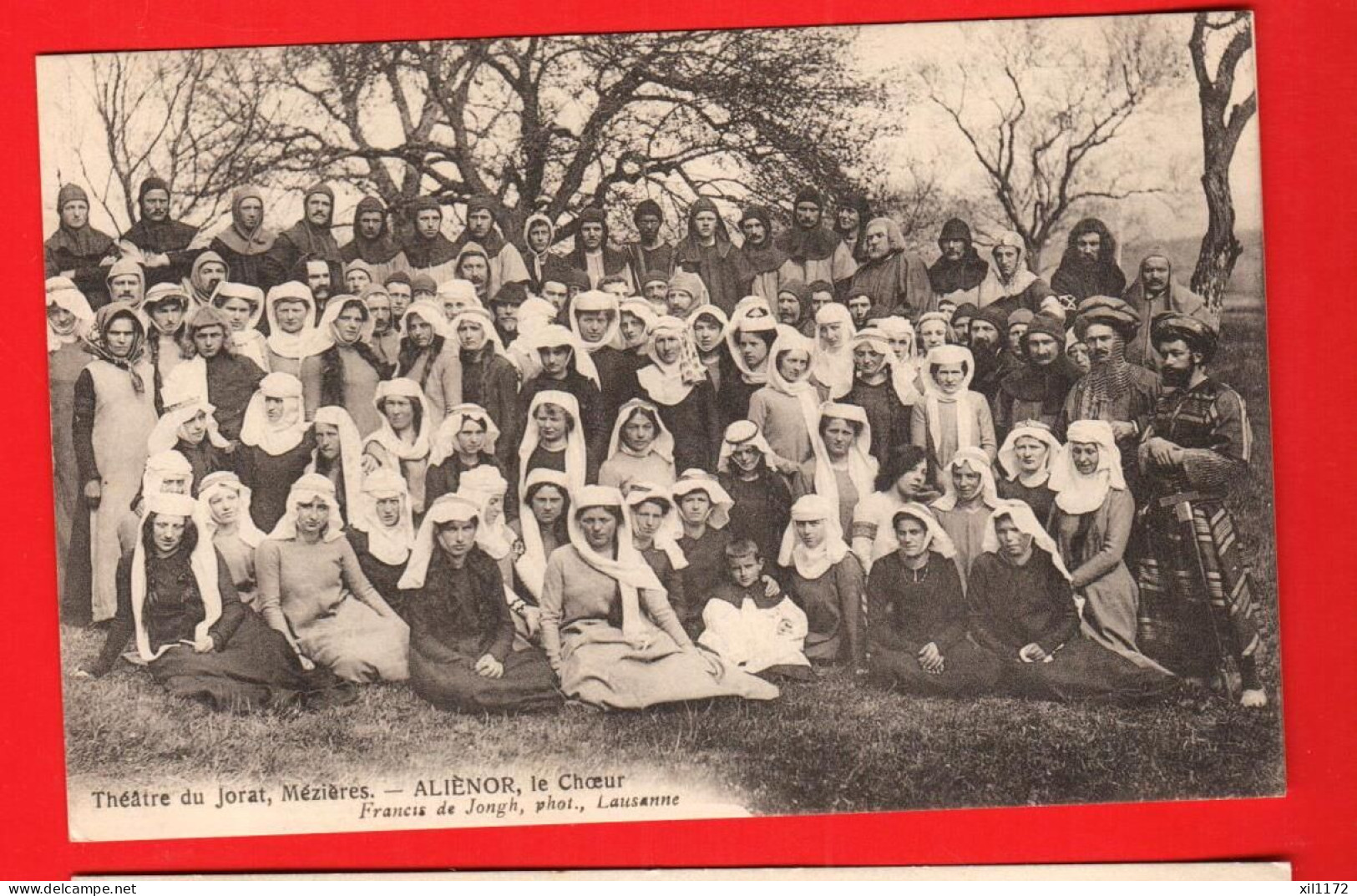 ZXI-17 Mézières Théâtre Du Jorat. Représentation Aliénior Le Choeur. De Jongh Photo NC - Mézières