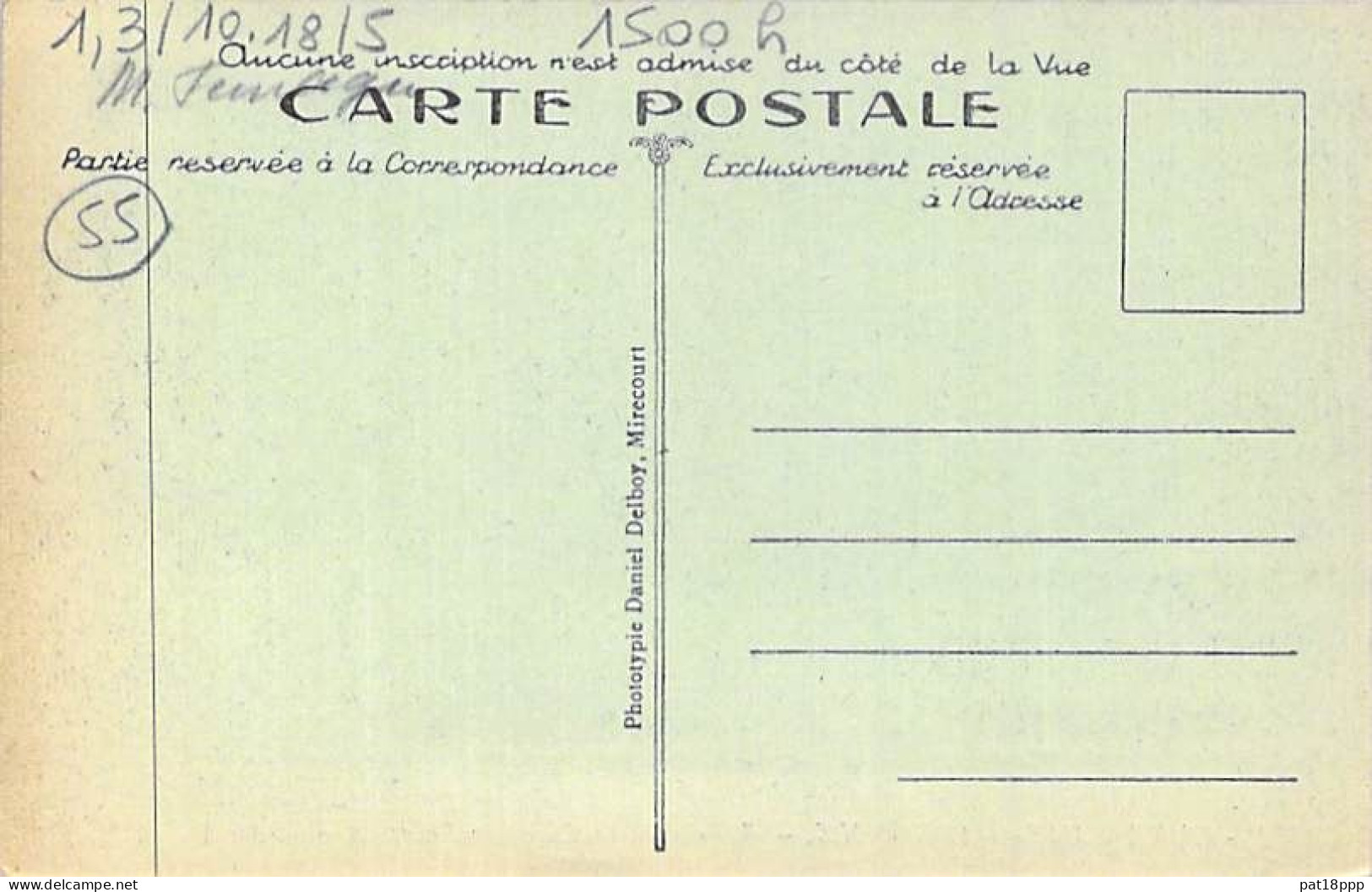 FRANCE - Lot de 20 CPA de CHATEAUX de VILLAGES (- de 6.000 habitants) - Cartes diversifiées