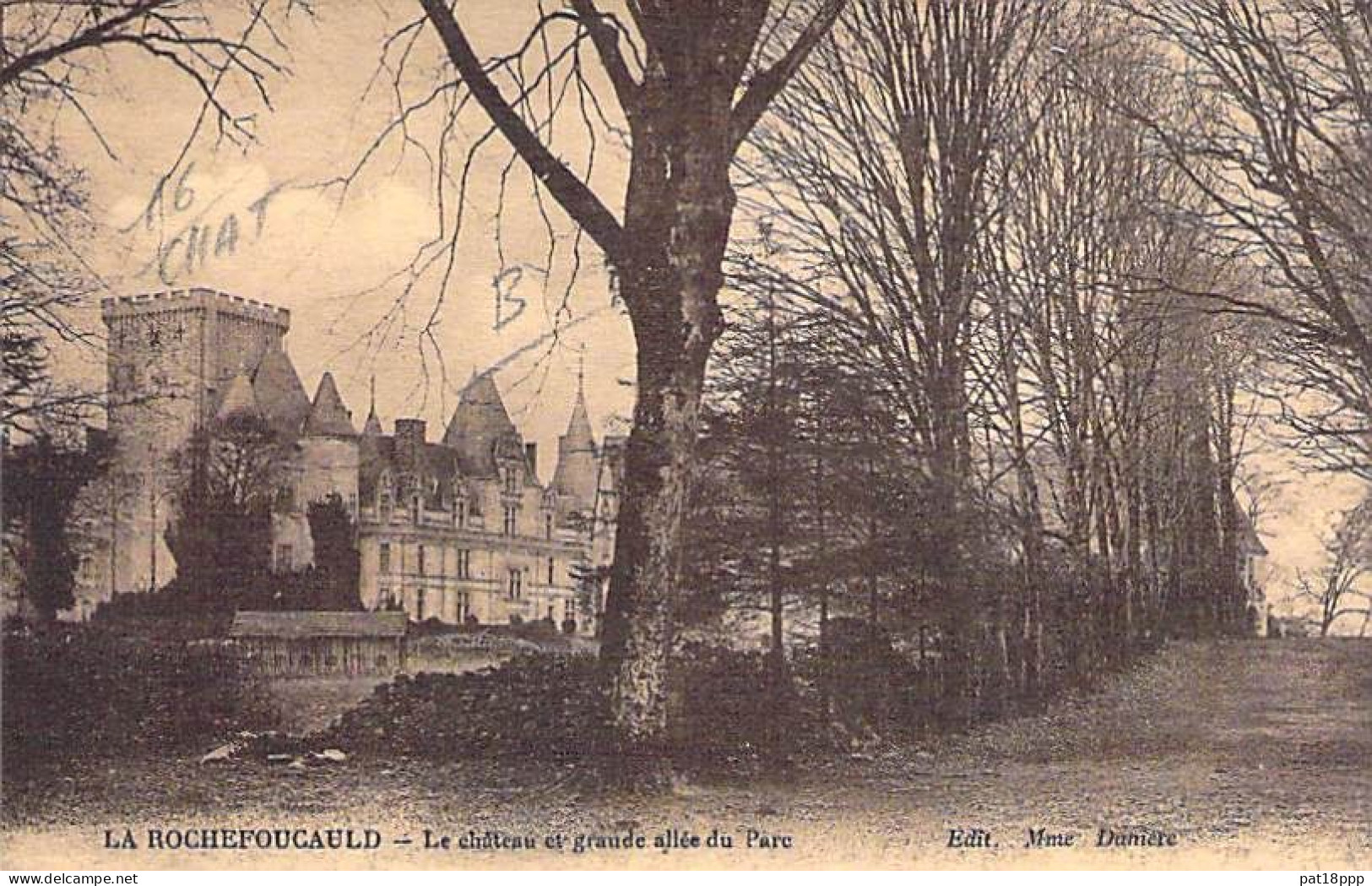 FRANCE - Lot de 20 CPA de CHATEAUX de VILLAGES (- de 6.000 habitants) - Cartes diversifiées