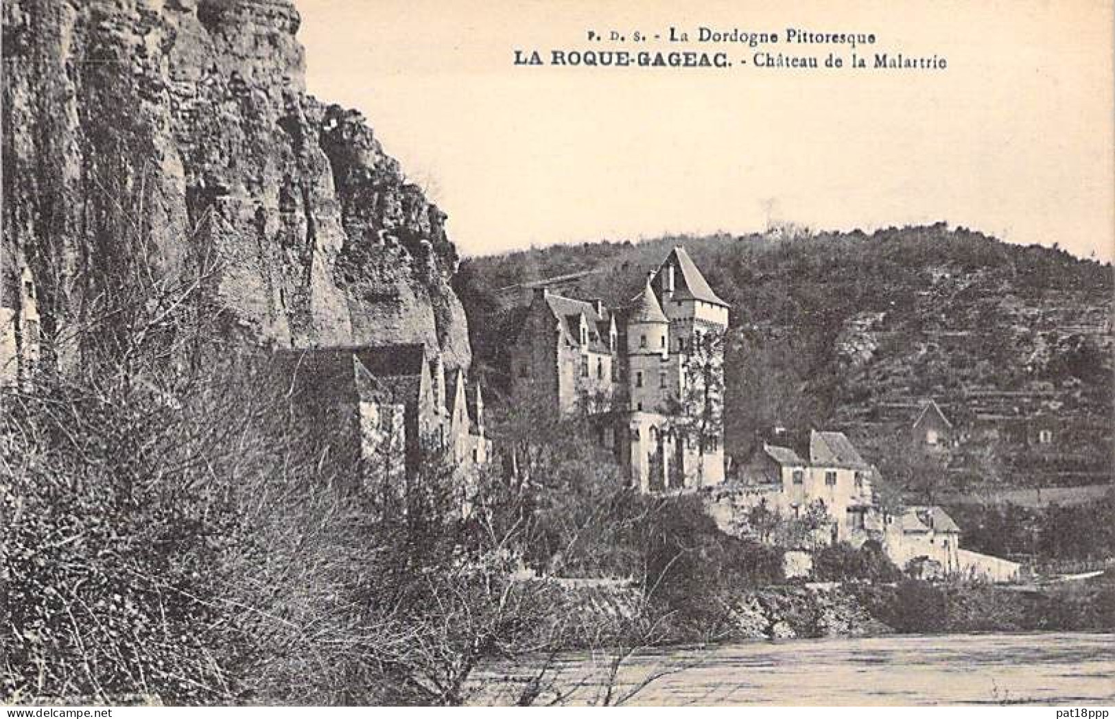 FRANCE - Lot de 20 CPA de CHATEAUX de VILLAGES (- de 6.000 habitants) - Cartes diversifiées