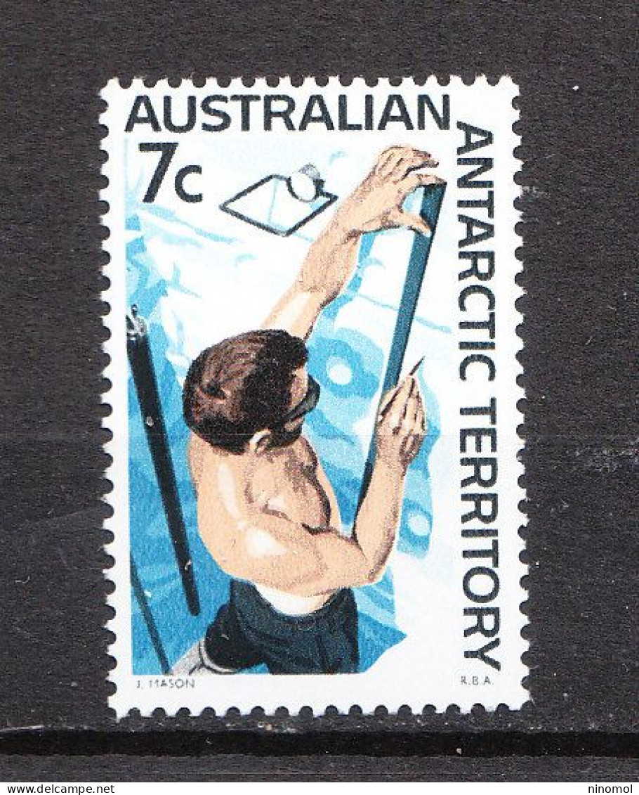 Australian Antarctic  Territory  - 1966. Cartografia Dell' Antartide. Cartography Of Antarctica..MNH - Bases Antarctiques