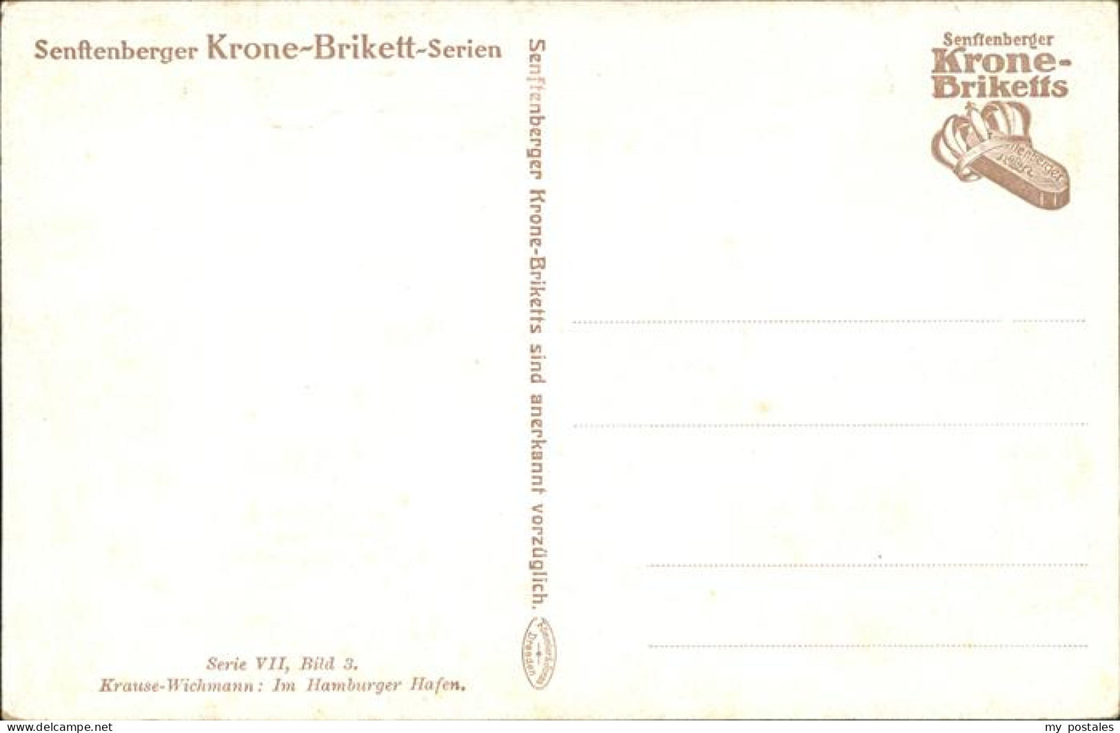 41215132 Senftenberg Niederlausitz Krone-Bricket-Serien Senftenberg - Brieske