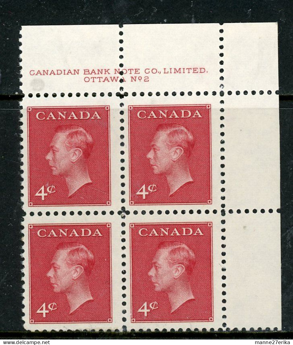 Canada MNH PB 1950 King George VI - Nuevos