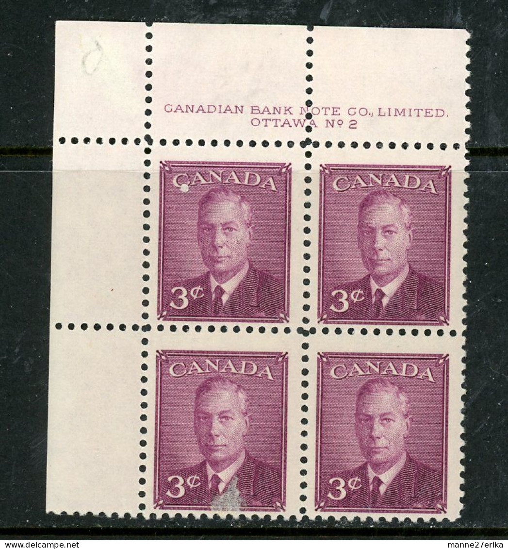 Canada MNH PB 1950 King George VI - Nuovi