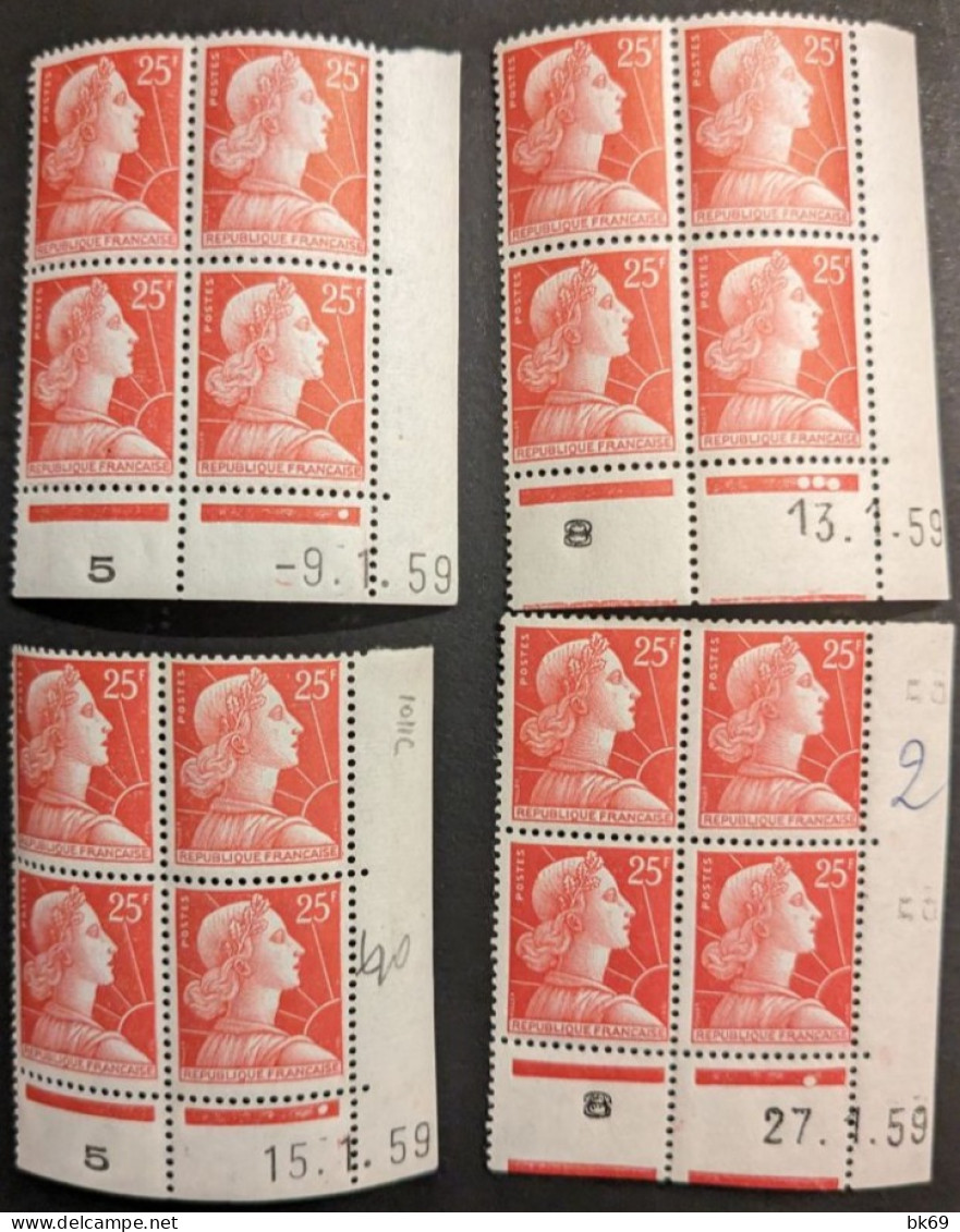 Marianne De Muller 1011C X4 ** Cote 32€ - 1950-1959