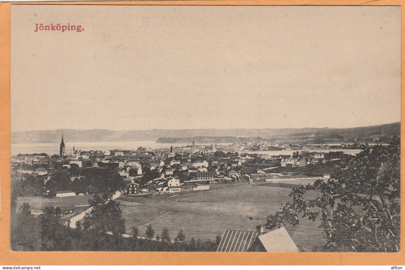 Jonkoping Sweden 1905 Postcard - Schweden