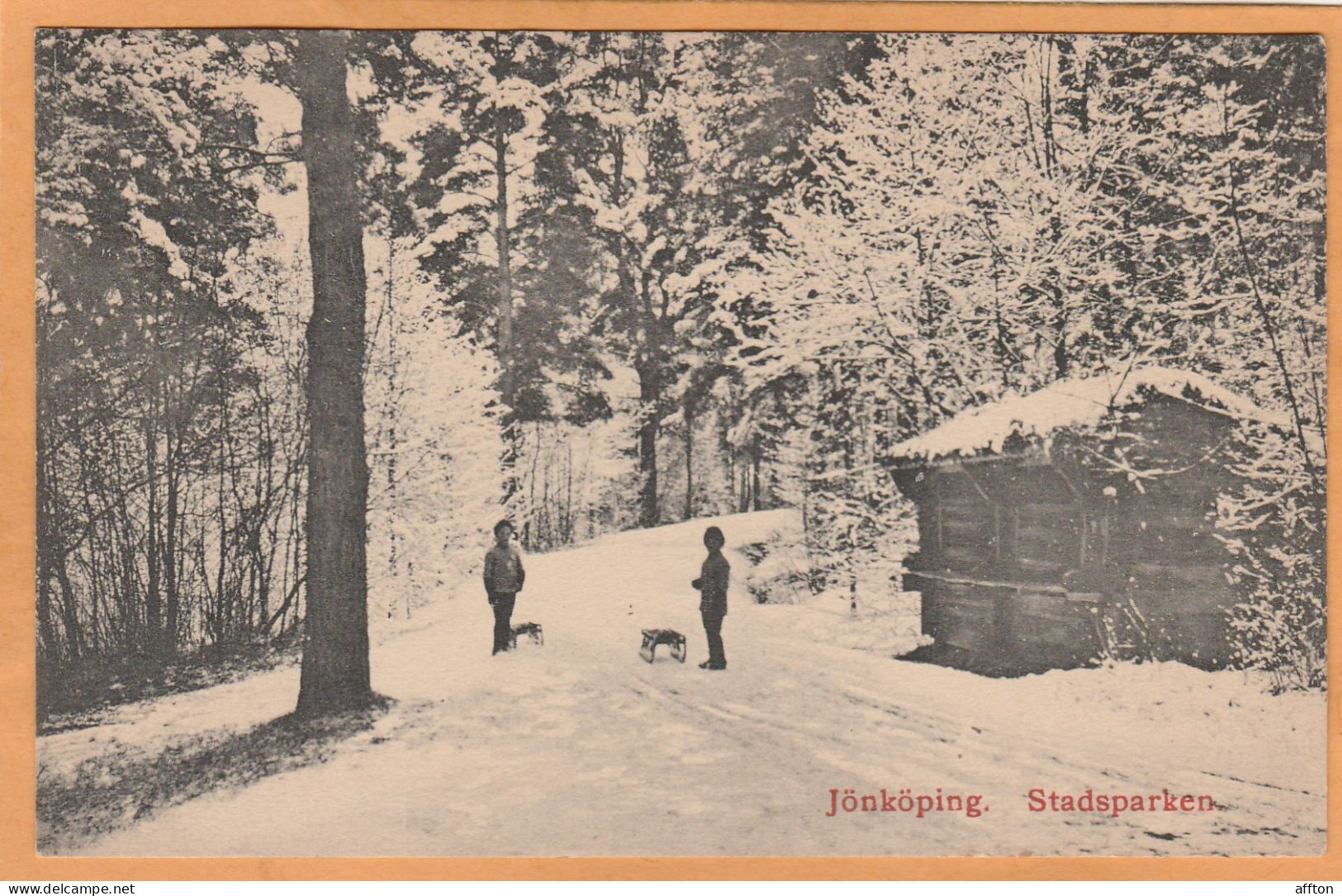 Jonkoping Sweden 1905 Postcard - Schweden