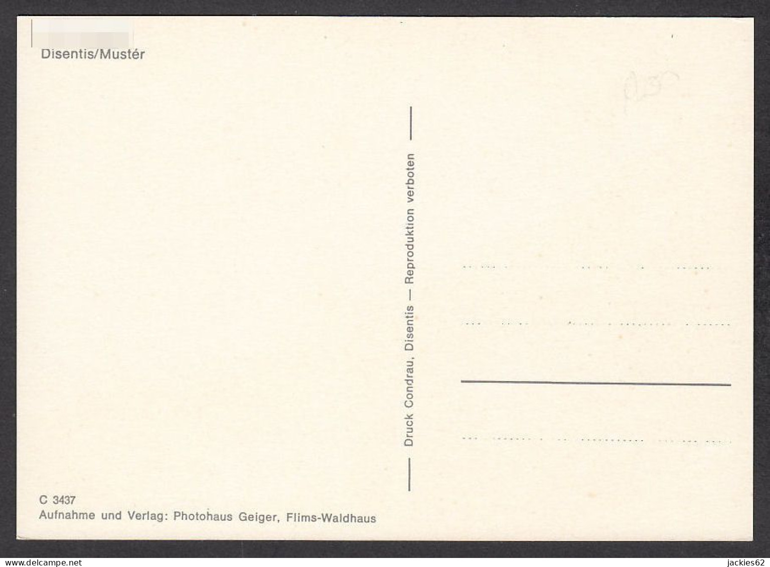 109670/ DISENTIS/MUSTÉR - Disentis/Mustér