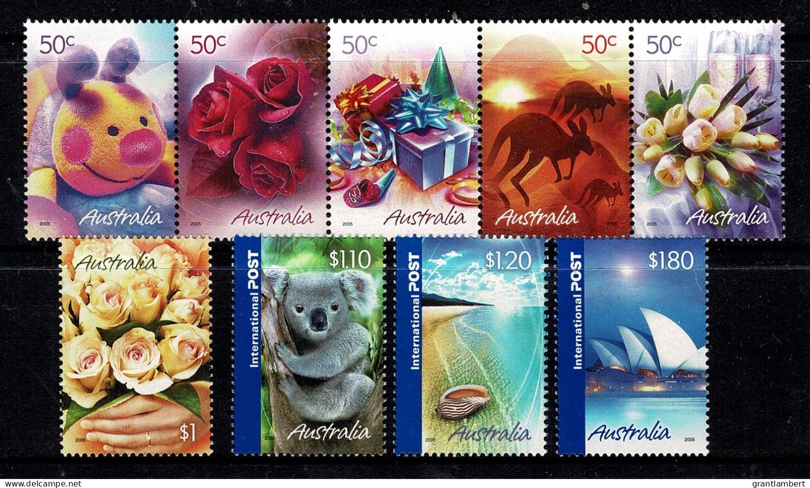 Australia 2005 Marking The Occasion  Set Of 9 MNH - Mint Stamps