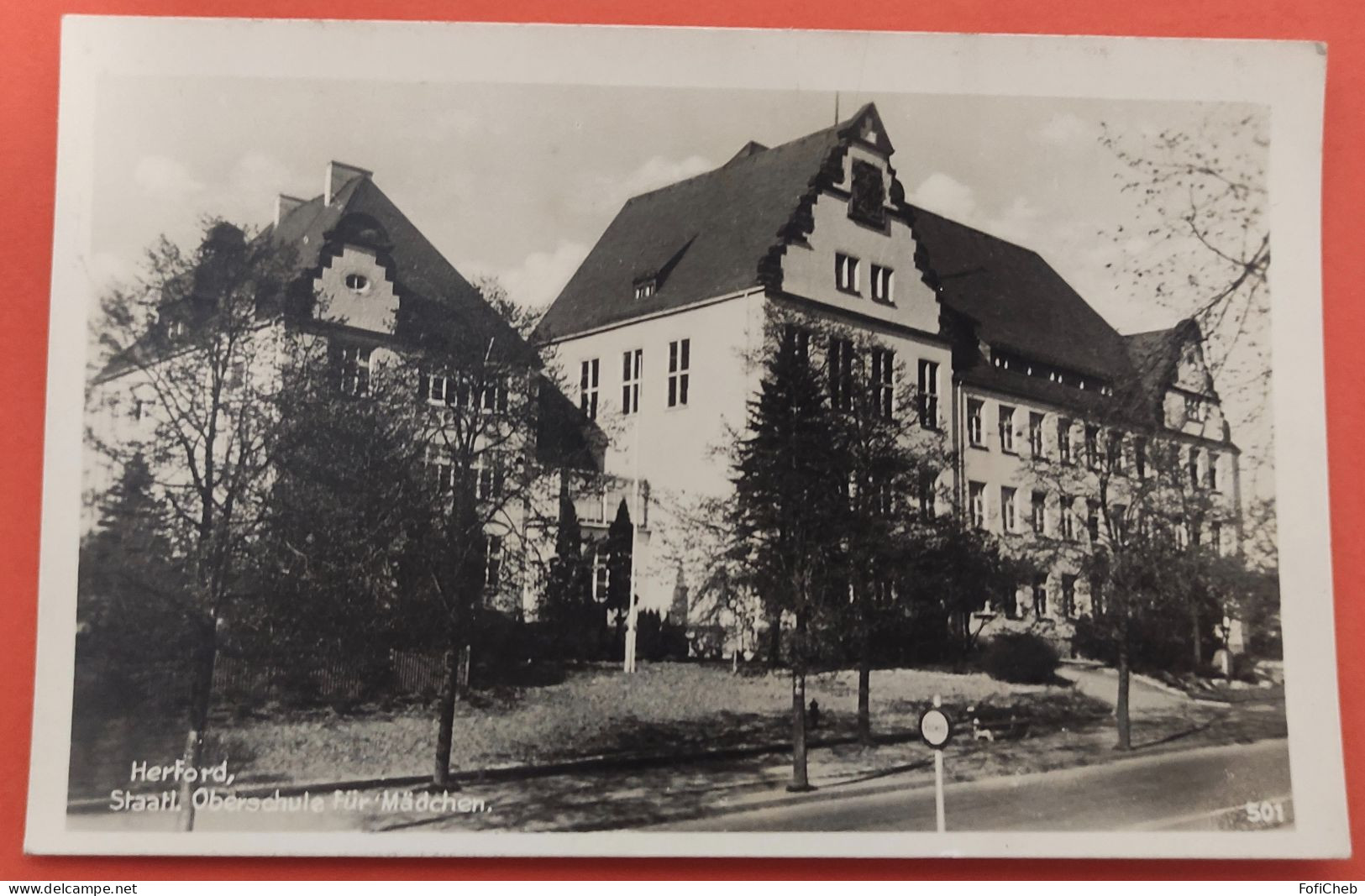 Herford, Staatl., Oberschule Für Mädchen - Herford