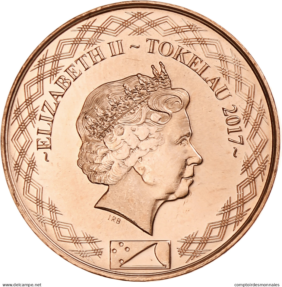 Tokelau, 10 Cents, 2017, Bronze, SPL - New Zealand