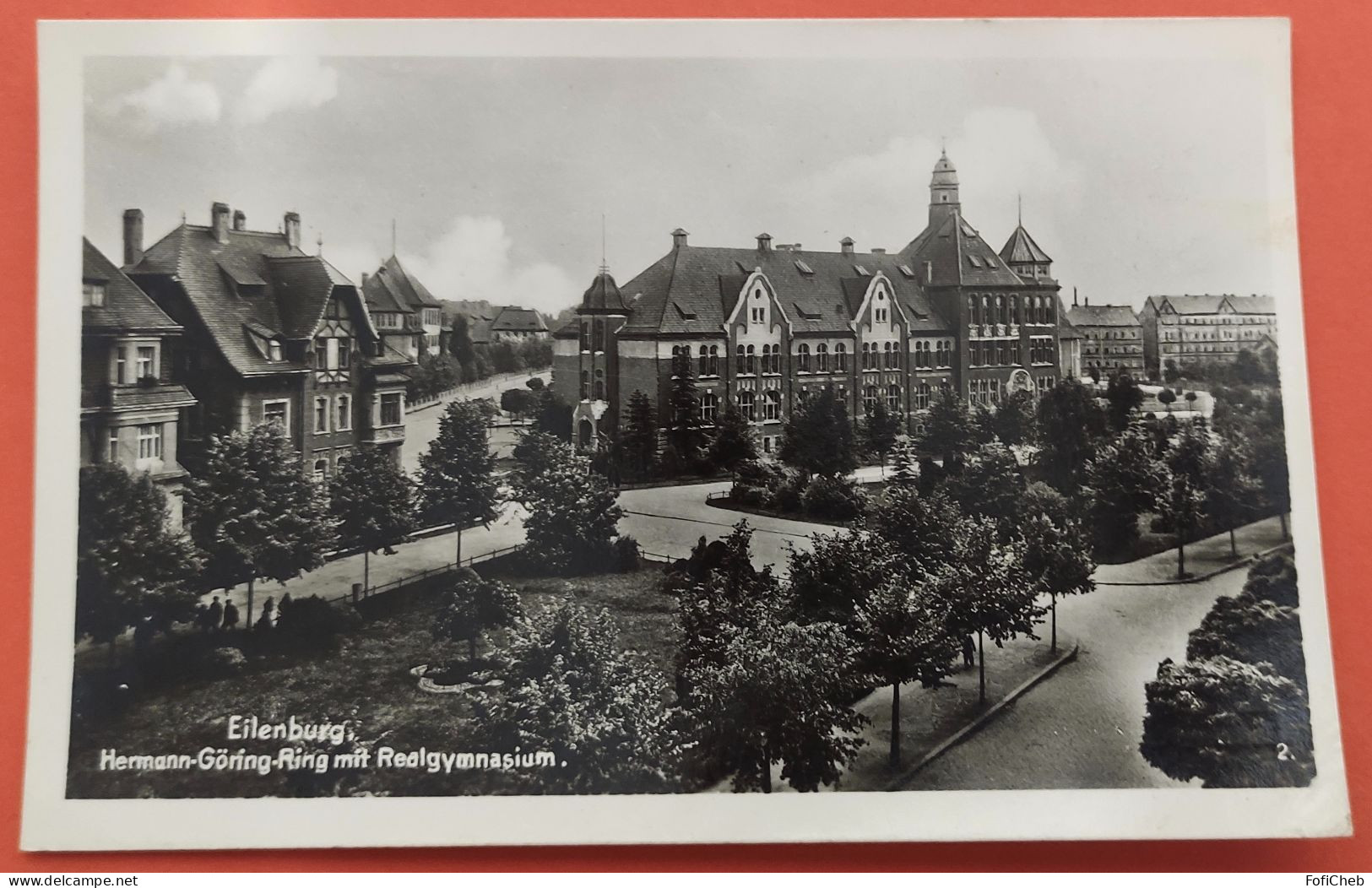 Eilenburg, Herman-Göring-Ring Mit Realgymnasium I - Eilenburg