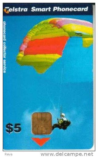 AUSTRALIA $5  PARA-GLIDING  SPORT MINT CHIP 800 ONLY !!!! CODE 98/179P  PHONECARD CLUB ISSUE READ DESCRIPTION !! - Australie