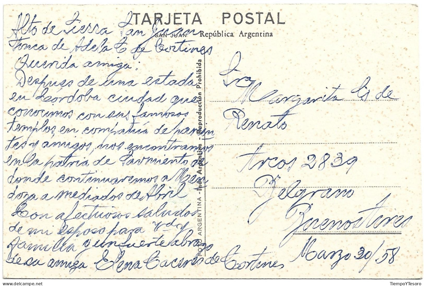 Postcard - Argentina, Plaza De Mayo, Sarmiento Monument, N°665 - Argentine