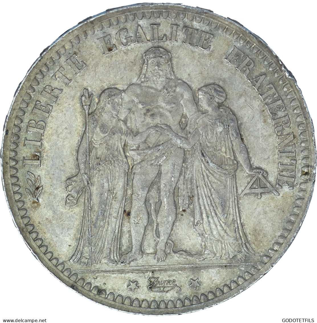 III ème République-5 Francs Hercule 1873 Paris - 5 Francs