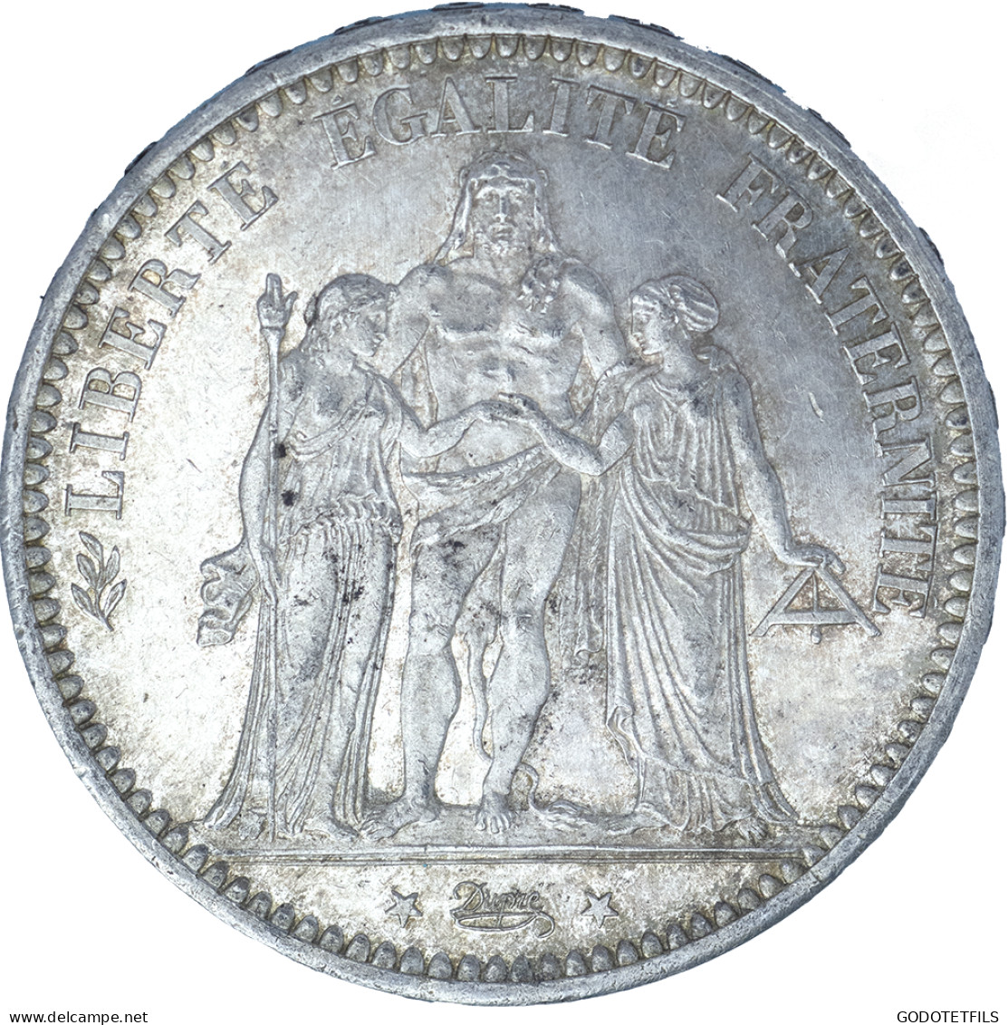 III ème République-5 Francs Hercule 1873 Paris - 5 Francs