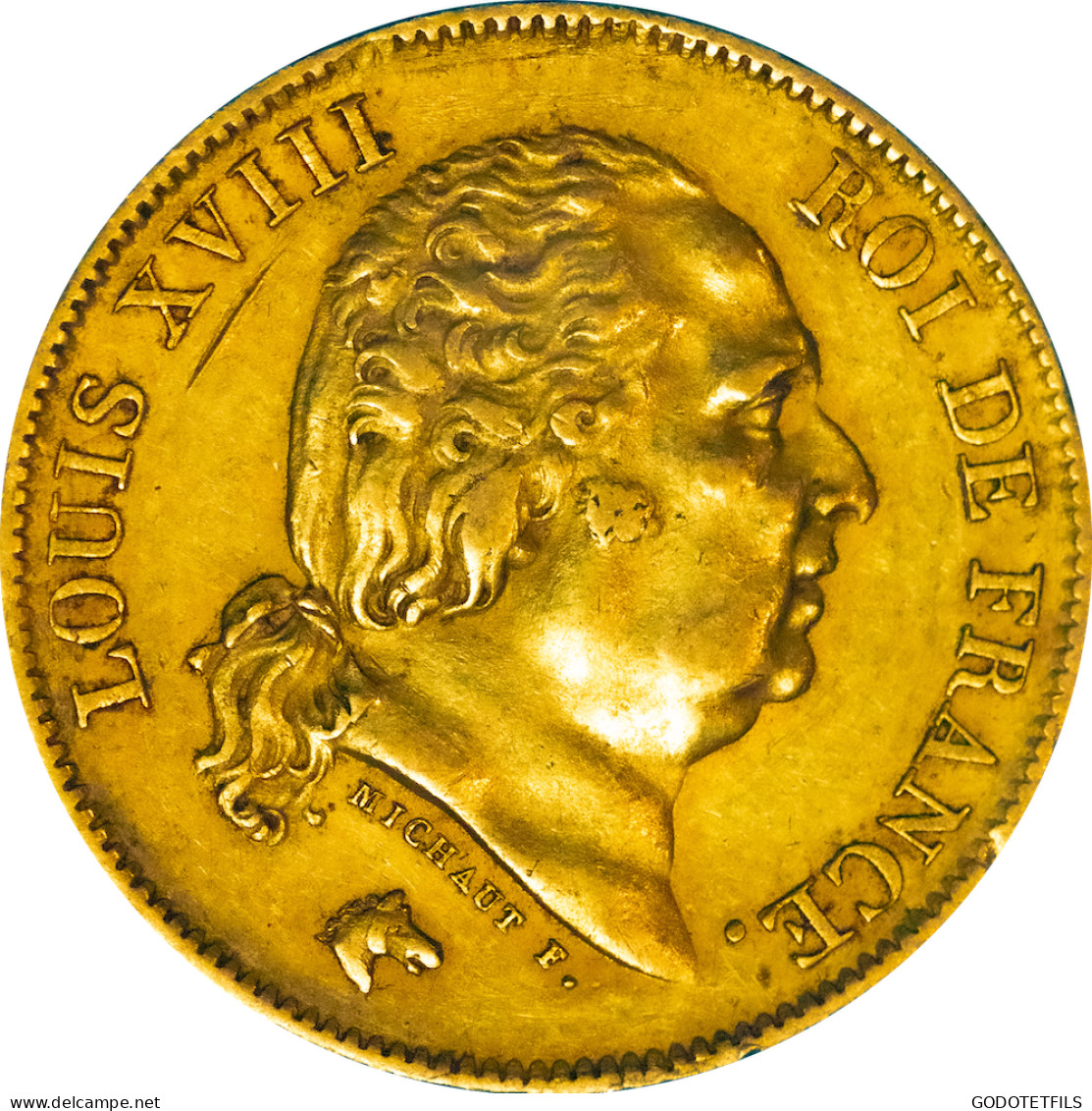 Restauration - 40 Francs Louis XVIII -1816 Bayonne - 40 Francs (gold)