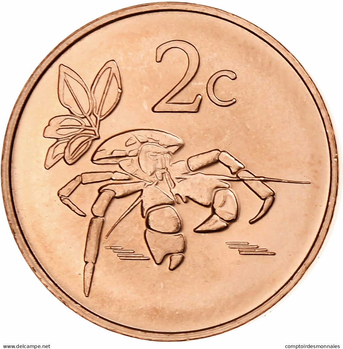 Tokelau, 2 Cents, 2017, Bronze, SPL - Nouvelle-Zélande