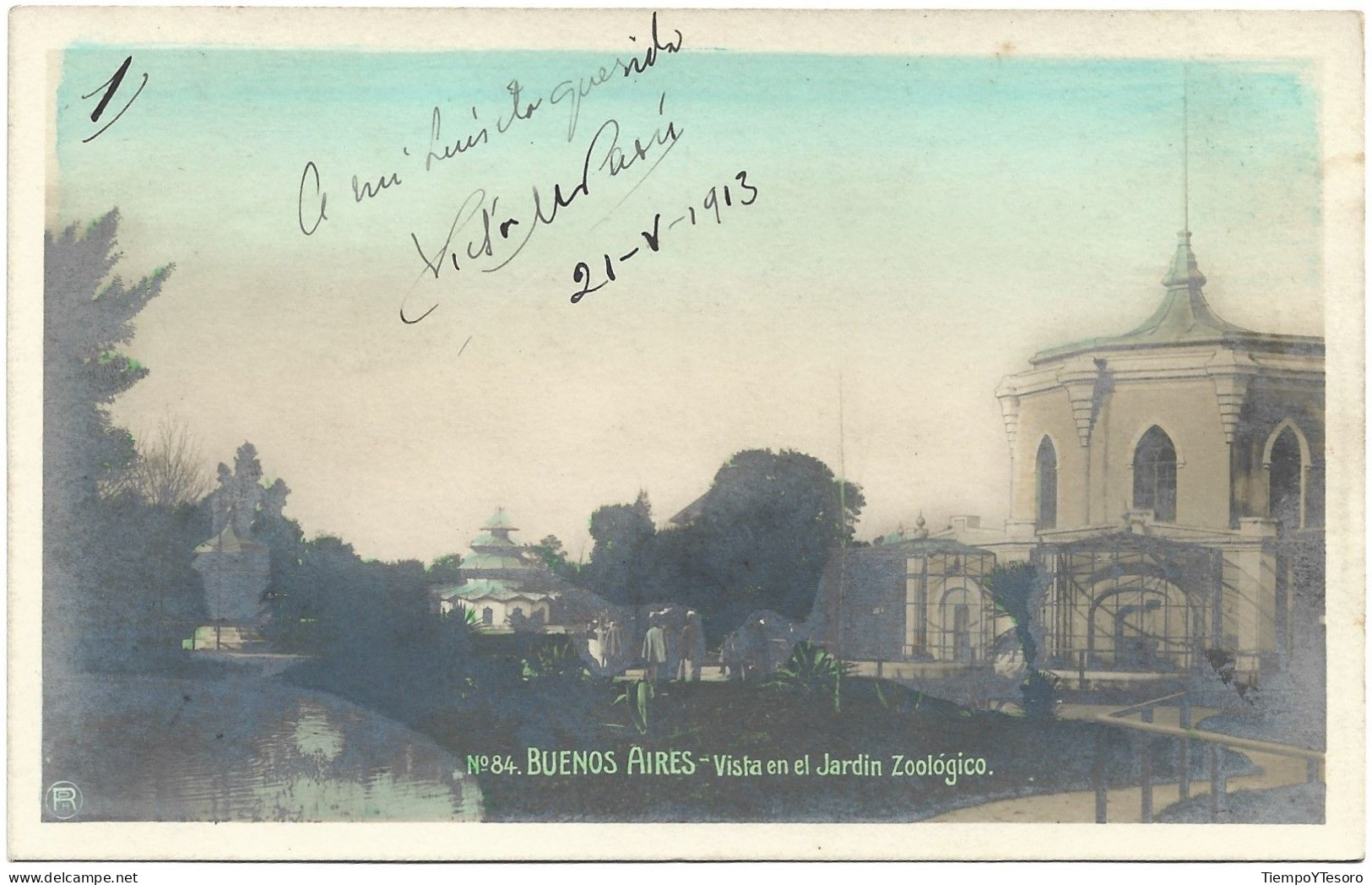 Postcard - Argentina, Buenos Aires, Zoo View, N°696 - Argentine