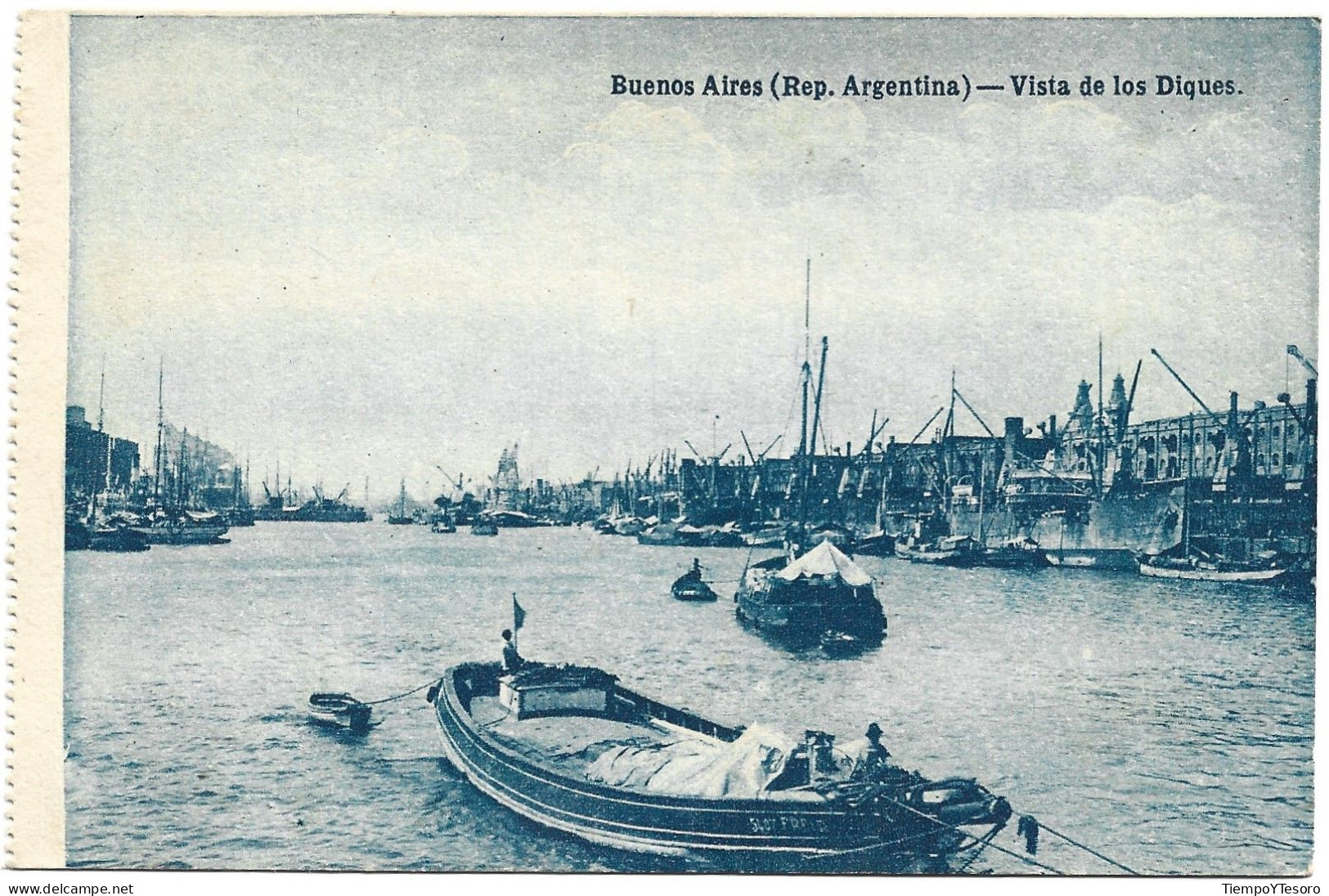 Postcard - Argentina, Buenos Aires, Ships View, N°698 - Argentine