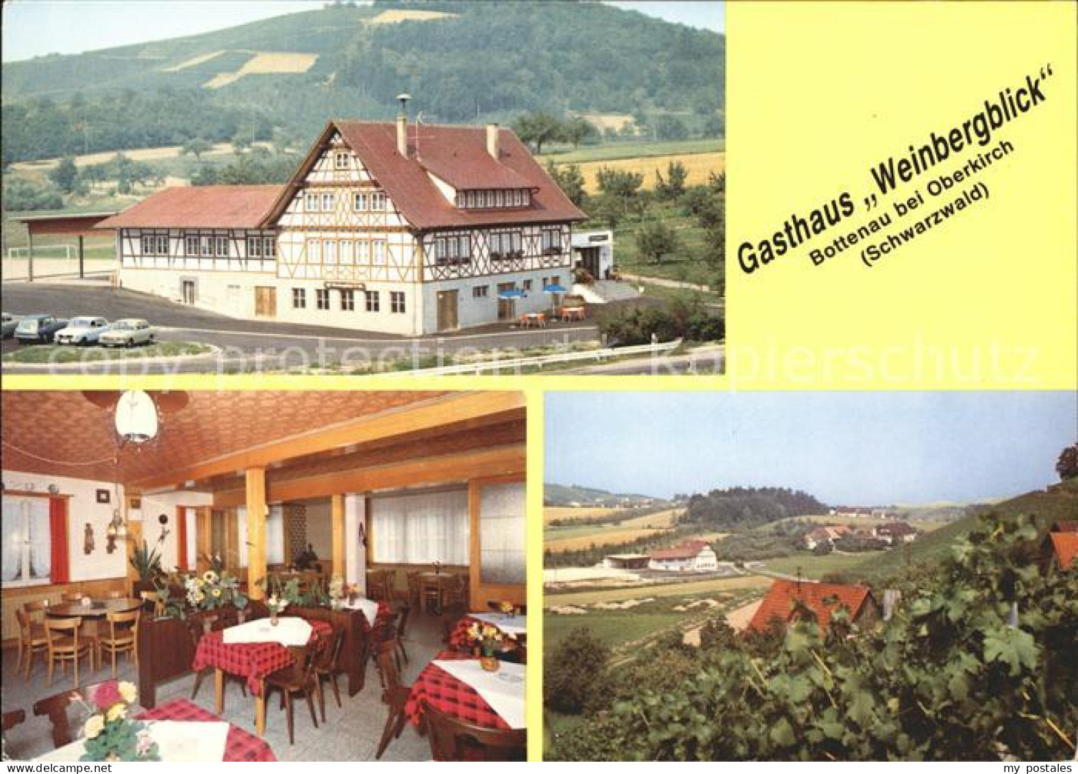 72037737 Bottenau Gasthaus Weinbergblick Schwarzwald Badische Weinstrasse Oberki - Oberkirch