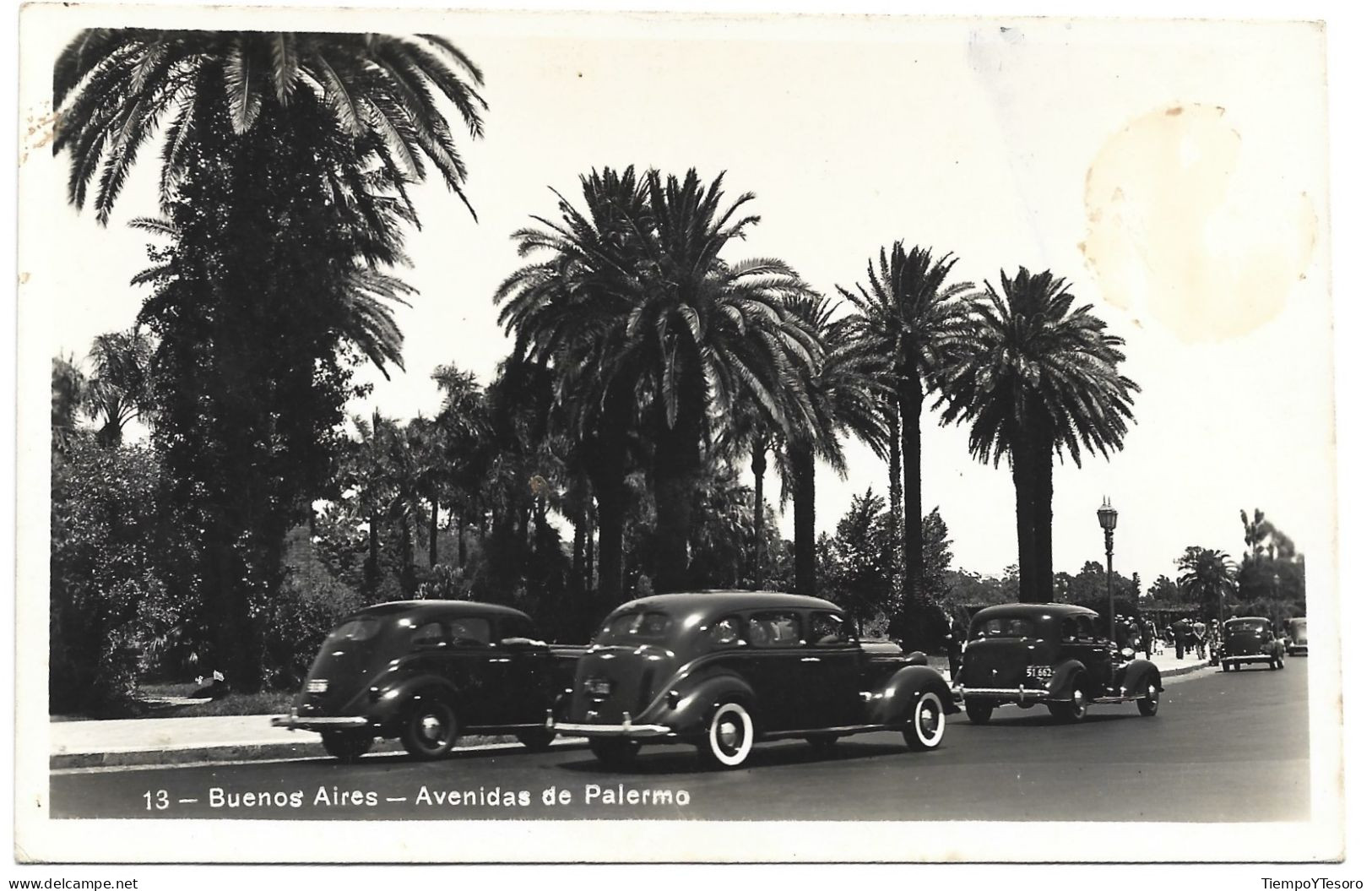 Postcard - Argentina, Buenos Aires, Palermo Avenues, N°706 - Argentine