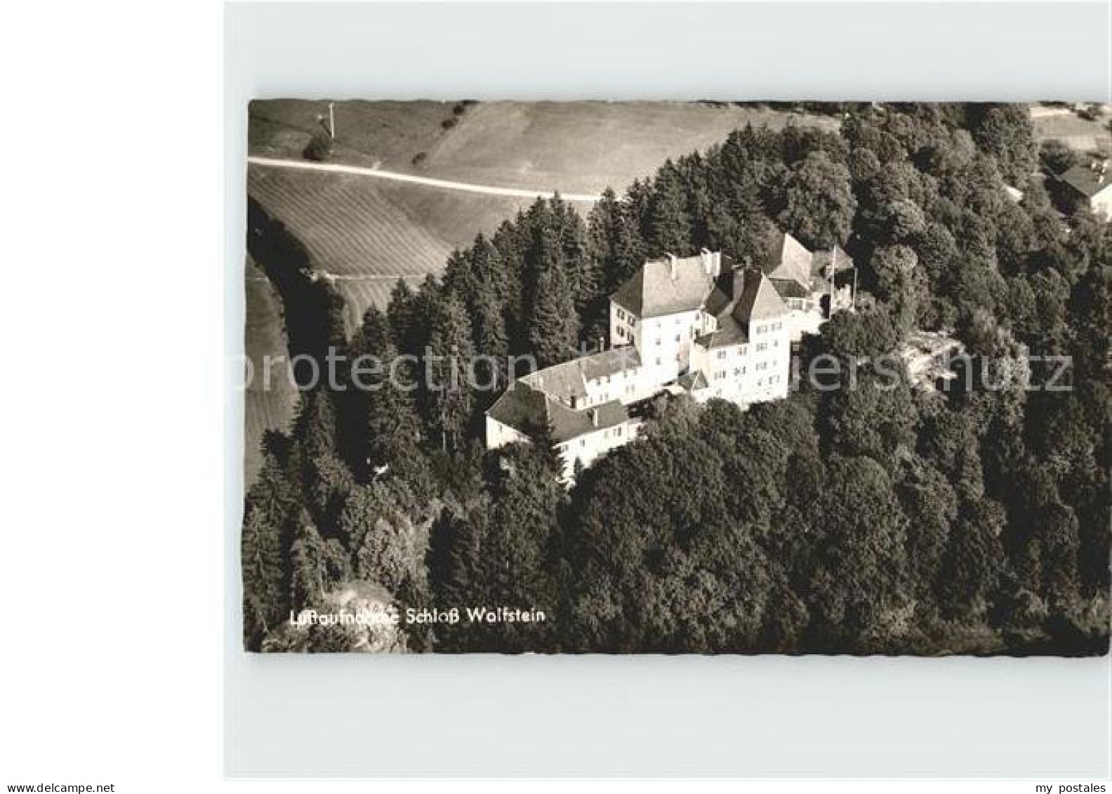 72036950 Freyung Fliegeraufnahme Schloss Wolfstein Ahornoed - Freyung