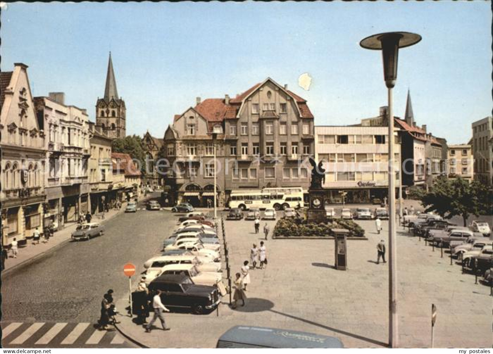 72036878 Herford Alter Markt Monument Herford - Herford