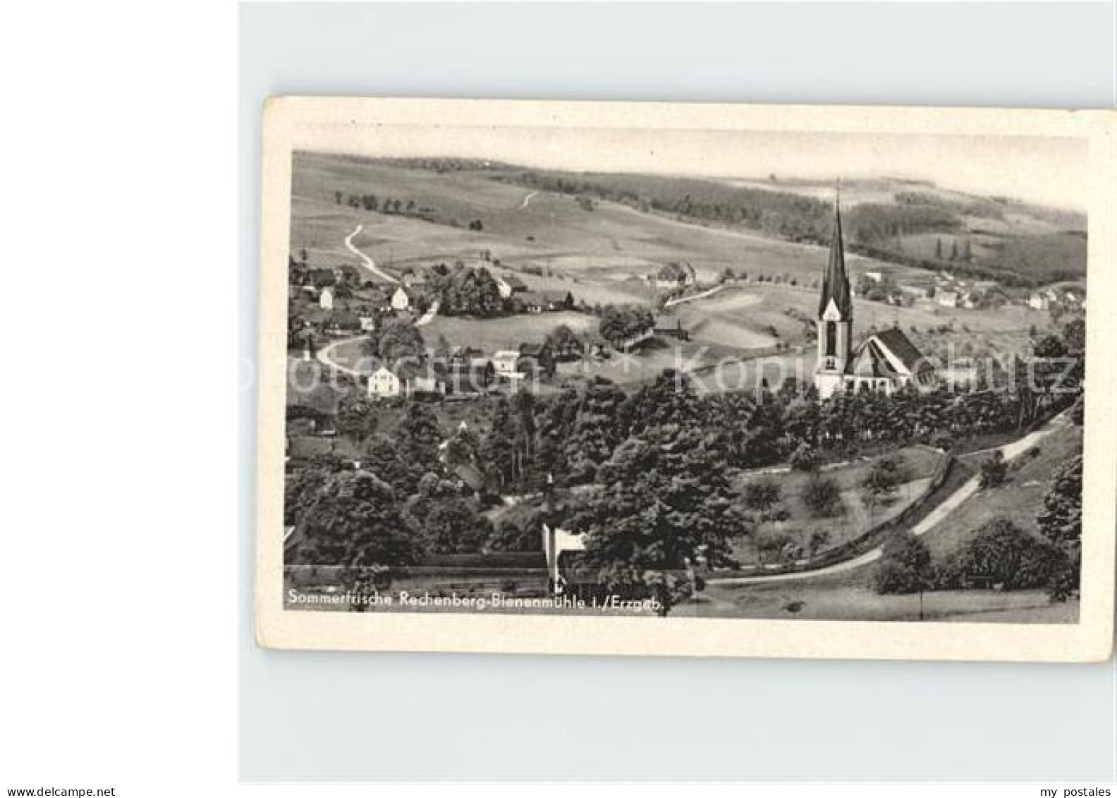 72036597 Rechenberg-Bienenmuehle Osterzgebirge Blick Auf Die Kirche Rechenberg-B - Rechenberg-Bienenmühle